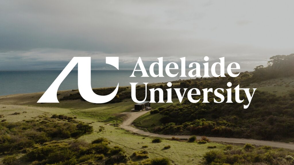 “Future focused identity” Logo for new Adelaide University Campus Review