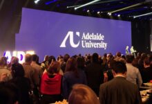 The Adelaide University branding and logo launch in July, 2024. Picture: Newswire
