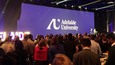 The Adelaide University branding and logo launch in July, 2024. Picture: Newswire