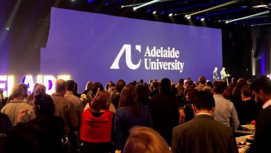 The Adelaide University branding and logo launch in July, 2024. Picture: Newswire