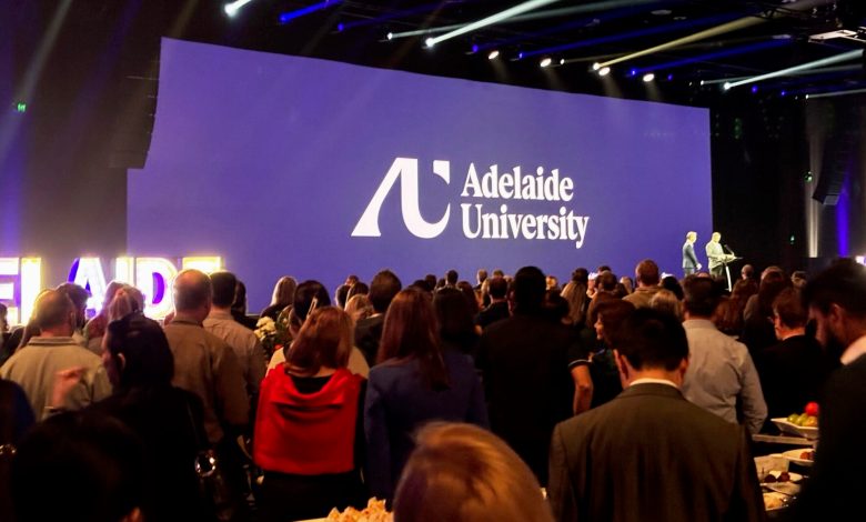 The Adelaide University branding and logo launch in July, 2024. Picture: Newswire