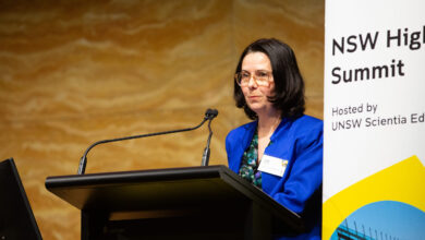Sarah Bendall shared her own experience struggling as a university student. Picture: UNSW Sydney/Roxie Vuong