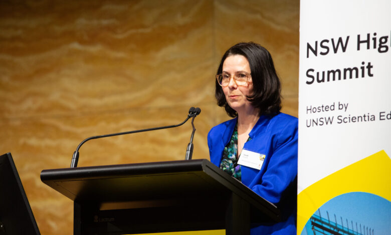 Sarah Bendall shared her own experience struggling as a university student. Picture: UNSW Sydney/Roxie Vuong