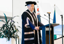 Bill Shorten being appointed vice-chancellor of the University of Canberra. Picture: Newswire