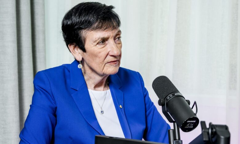 Chancellor Jennifer Westacott said Australia's economy is shifting to western Sydney. Picture: John Feder