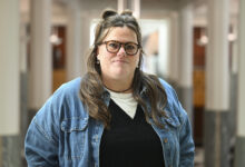 ANU demographer Dr Liz Allen gave damning evidence against the university before the Education and Employment Legislation Committee. Picture: Martin Ollman