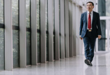 Vice-chancellor Max Lu. Picture: UOW