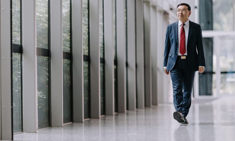Vice-chancellor Max Lu. Picture: UOW