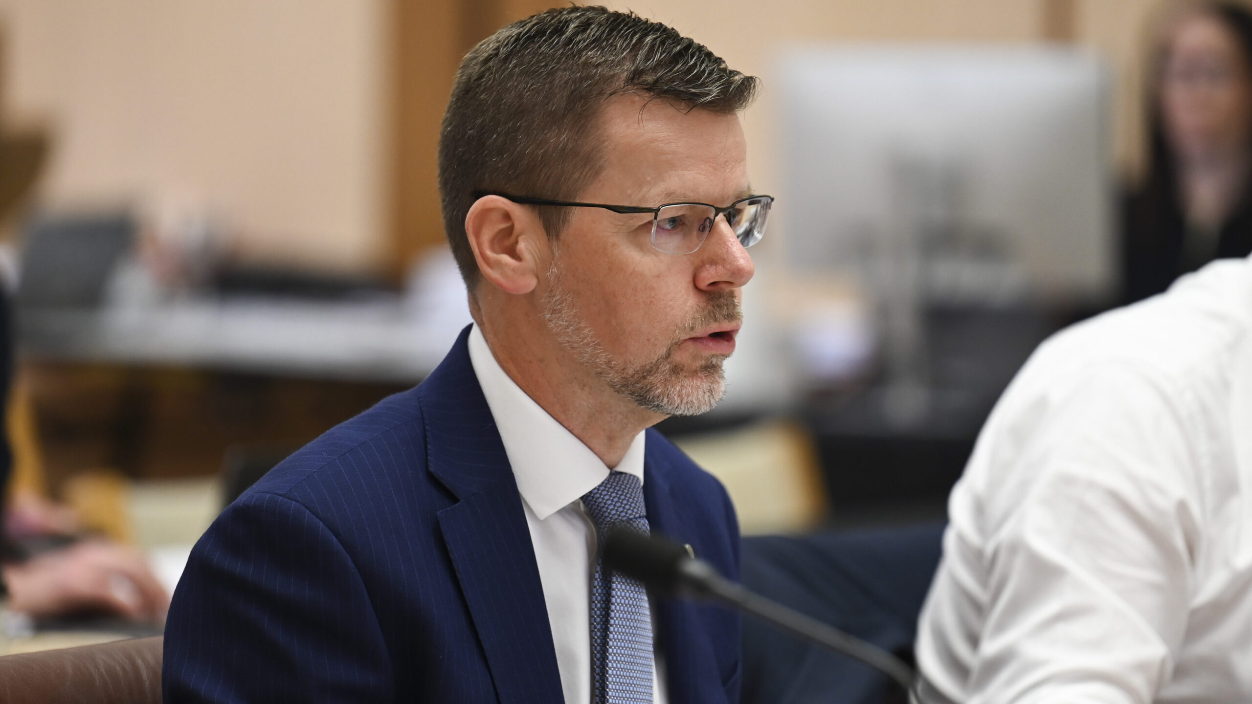 Department of Education secretary Tony Cook will be able to enforce the National Code. Picture: Martin Ollman