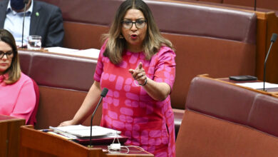 Senator Faruqi asked how cuts to teacher education serves society. Picture: Martin Ollman