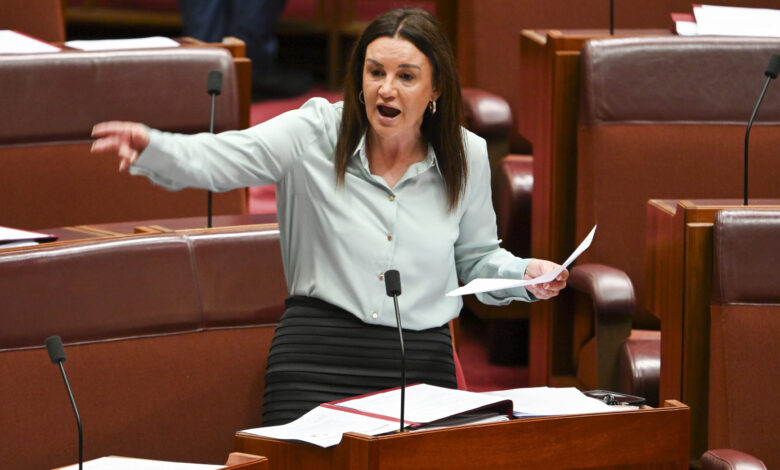 Senator Jacqui Lambie introduced the bill during the last term of government. Picture: Martin Ollman