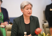 Foreign Minister Penny Wong has accepted 23 recommendations to streamline a scheme to prevent foreign interference. Picture: Martin Ollman
