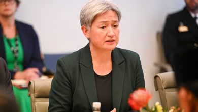 Foreign Minister Penny Wong has accepted 23 recommendations to streamline a scheme to prevent foreign interference. Picture: Martin Ollman