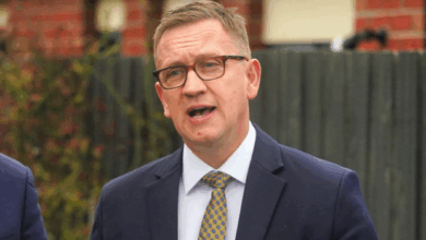 International Education Assistant Minister Julian Hill. Picture: Luis Enrique Ascui