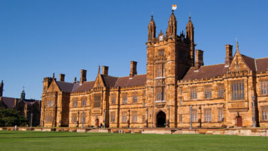 The University of Sydney was allocated the same number of overseas students.