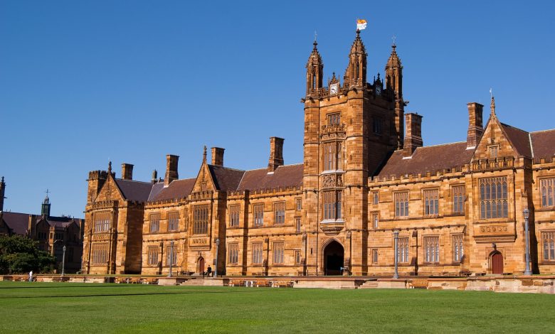 The University of Sydney was allocated the same number of overseas students.