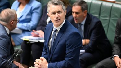 Jason Clare introduced the legislation during the last sitting week of Parliament. Picture: Martin Ollman.