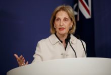SYDNEY, AUSTRALIA - NewsWire Photos JULY 10, 2025: Special Envoy to Combat Antisemitism, Jillian Segal during a press conference on Thursday. Picture: NewsWire / Nikki Short