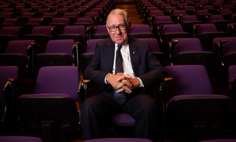 David Gonski will assess how universities tackle antisemitism. Picture: Liam Mendes.