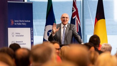 Barney Glover is the interim chief commissioner of ATEC. Picture: Monique Harmer.