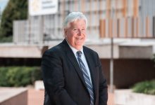 Professor Mazerolle led the University of New Brunswick for seven years. Picture: Supplied.