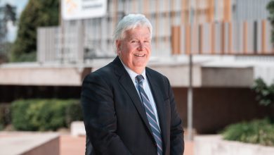 Professor Mazerolle led the University of New Brunswick for seven years. Picture: Supplied.