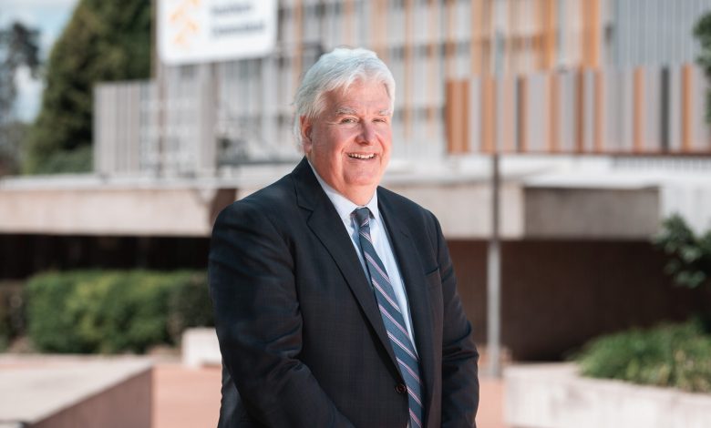 Professor Mazerolle led the University of New Brunswick for seven years. Picture: Supplied.
