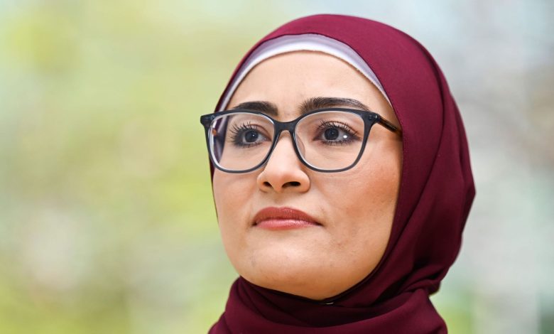 Senator Fatima Payman said applying for a job in modern Australia is dehumanising. Picture: Newswire/Martin Ollman.