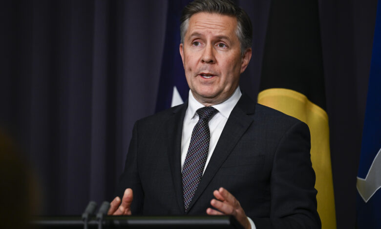 Health Minister Mark Butler said doctor registrations have jumped 30% in 3 years. Picture: Martin Ollman.
