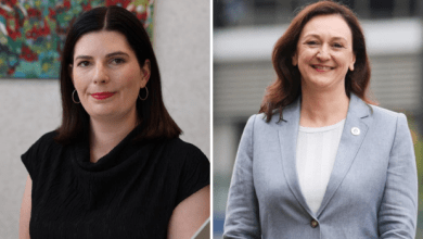 Education and employment committee chair Marielle Smith (left) and deputy chair Maria Kovacic. Pictures: Newswire.