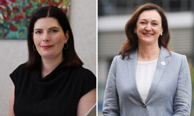 Education and employment committee chair Marielle Smith (left) and deputy chair Maria Kovacic. Pictures: Newswire.
