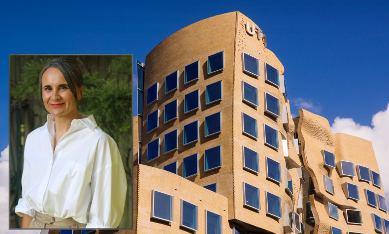 Dr Kaine has made a case study of her former employer, the University of Technology Sydney. Pictures: iStock/Kokkai Ng, supplied.