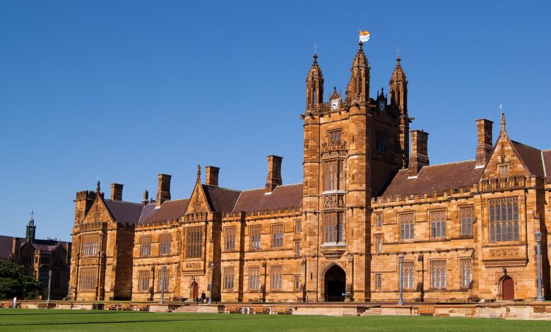The University of Sydney was allocated the same number of overseas students.