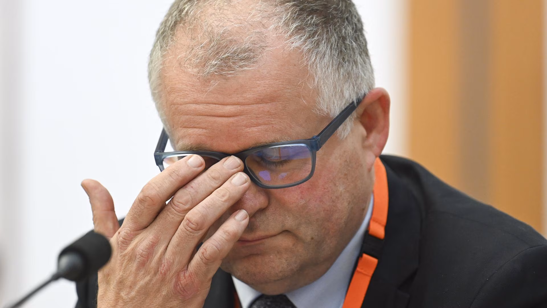 Deakin University’s vice-chancellor Iain Martin has resigned, effective immediately. Picture: Martin Ollman.